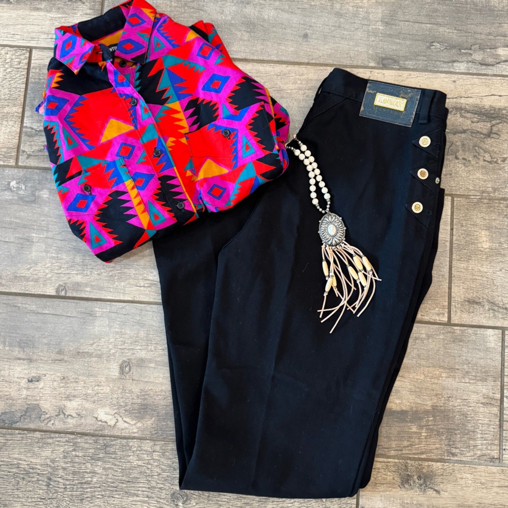 Vintage western black LAWMAN jeans